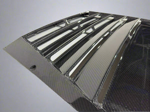 E36 / E46 / UNIVERSAL CARBON FIBER HOOD VENT